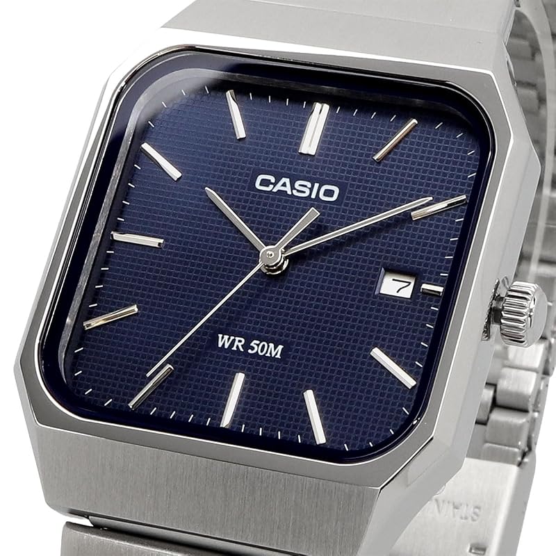 [Casio] CASIO Standard Analog Quartz Men's Watch MTP-B185D-2A1V Navy (Overseas Model) [Used]