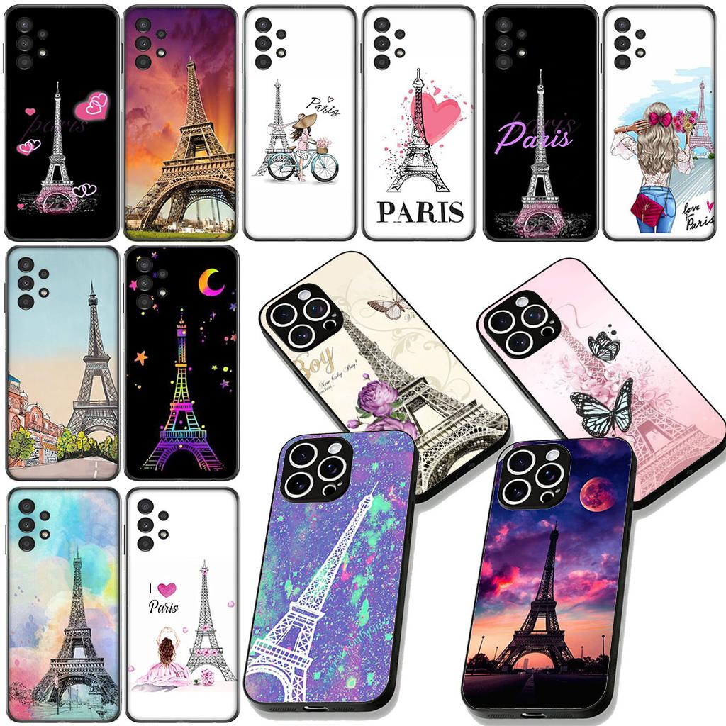 France Paris Eiffel Tower Cover for Motorola Moto Edge 50 30 Fusion 40 NEO Ultra Pro G22 G23 G20 G35 G84 G13 G53 Phone Case