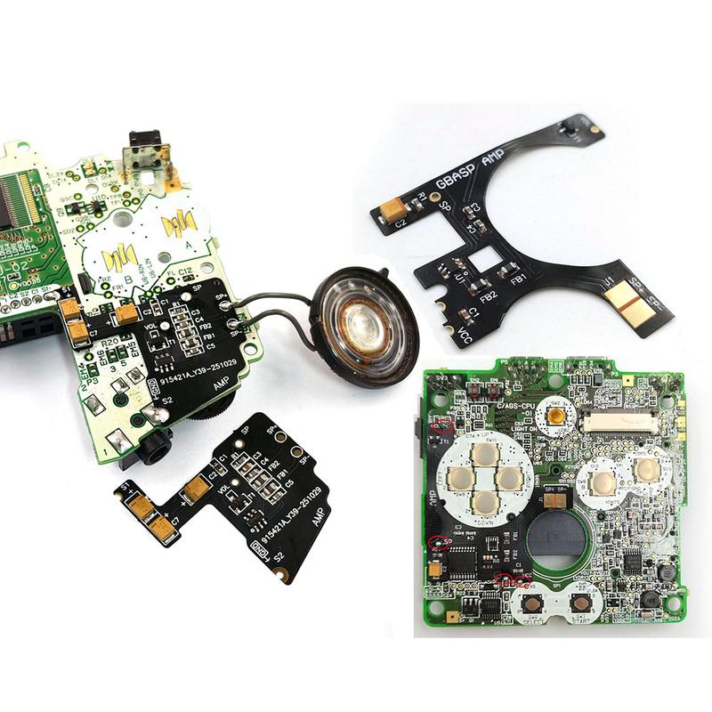 GBA GBA SP Volume Amplifier Module Low Noise Sound Modification Digital Audio AMP Mod For GameBoy Advance GameBoy Advance SP