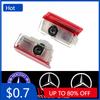 Car Sticker 2X Car Door Sign Welcome Light LED Projection Light For Mercedes Benz AMG GLC GLA GLE GLS GL W204 W176 W205 W213 W16