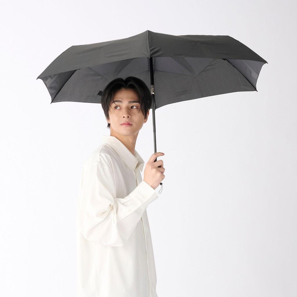 urawaza slim Folding Umbrella Folds in 3 Seconds Urawaza Slim Shape Stable Automatic Water Stain Rain UV 55cm Rib Easy to Fold 10298 [Moonbat]