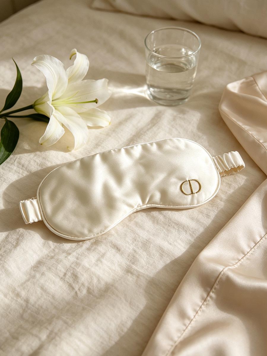 DIOR satīna miega acu maska, mīksts