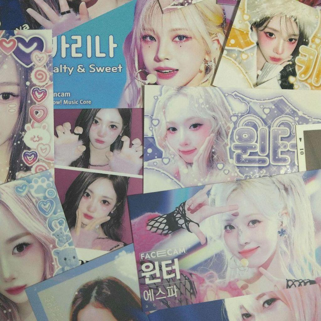 [USED] aespa Domson Korean Artist Stickers 80 Sheets