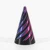 3D Printed Spiral Cone Toy Vortex Thread Illusion Impossible Spiral Cone Passthrough Sculpture Stress Relief Kids Adults Mini Spiral Cone Fidget Toy