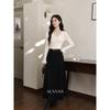 Women's V-Neck Long Sleeve Slim Fit T-Shirt
