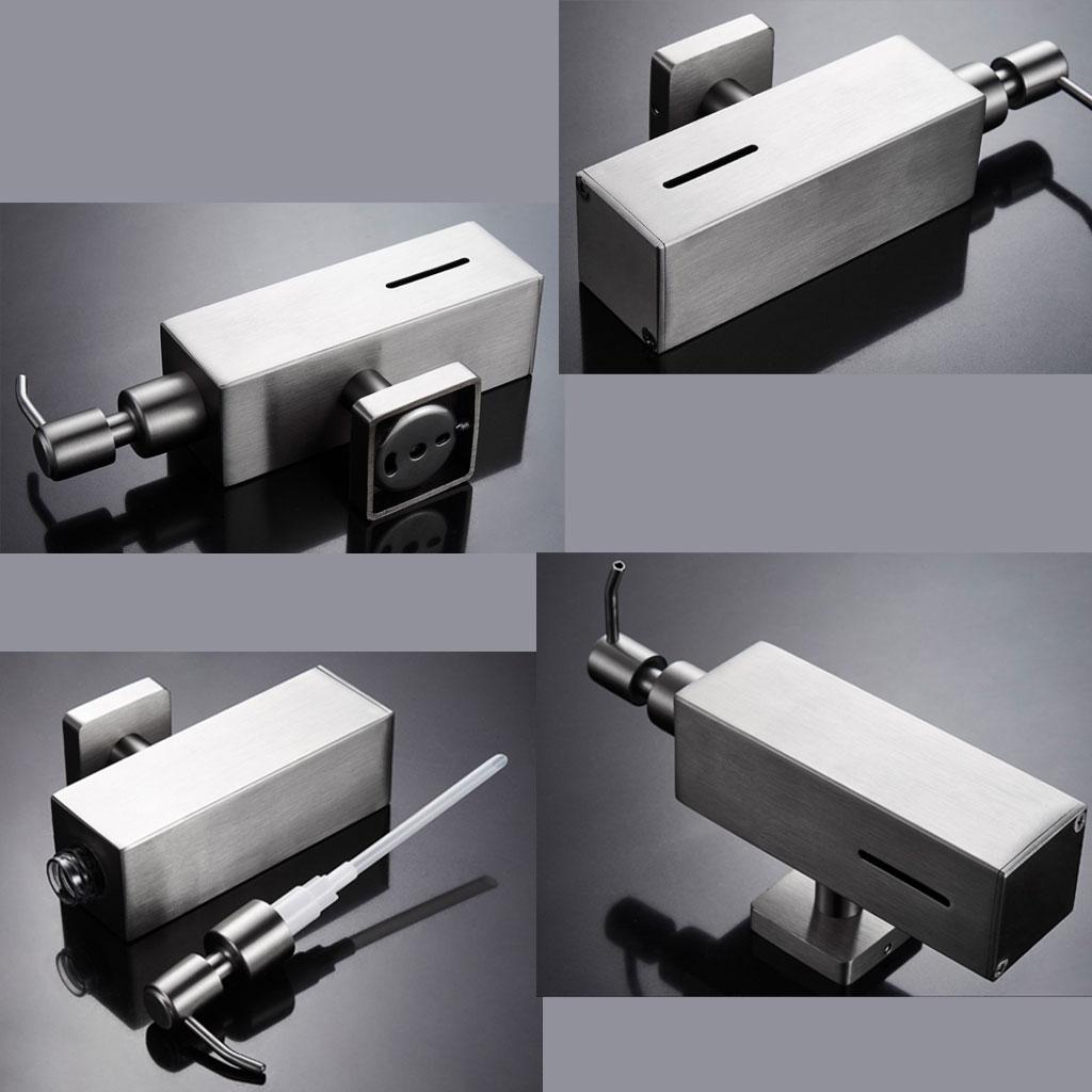 Wall Mounted Hand Gel Dispenser Manual Soap Dispenser Liquid Containers for Offices Restaurants Shopping Malls Hospitals
