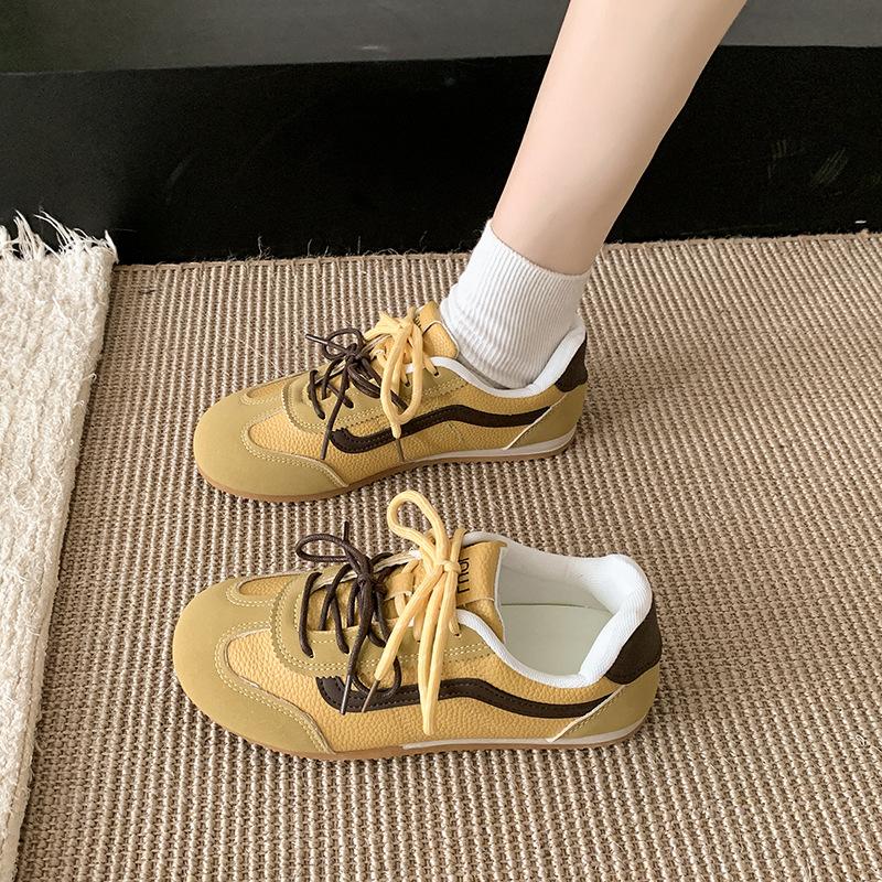Shoes Dexun Shoes Women's 2025 New Summer Breathable Soft Sole Sports Leisure Double Shoes Versatile Forrest Gump Shoes