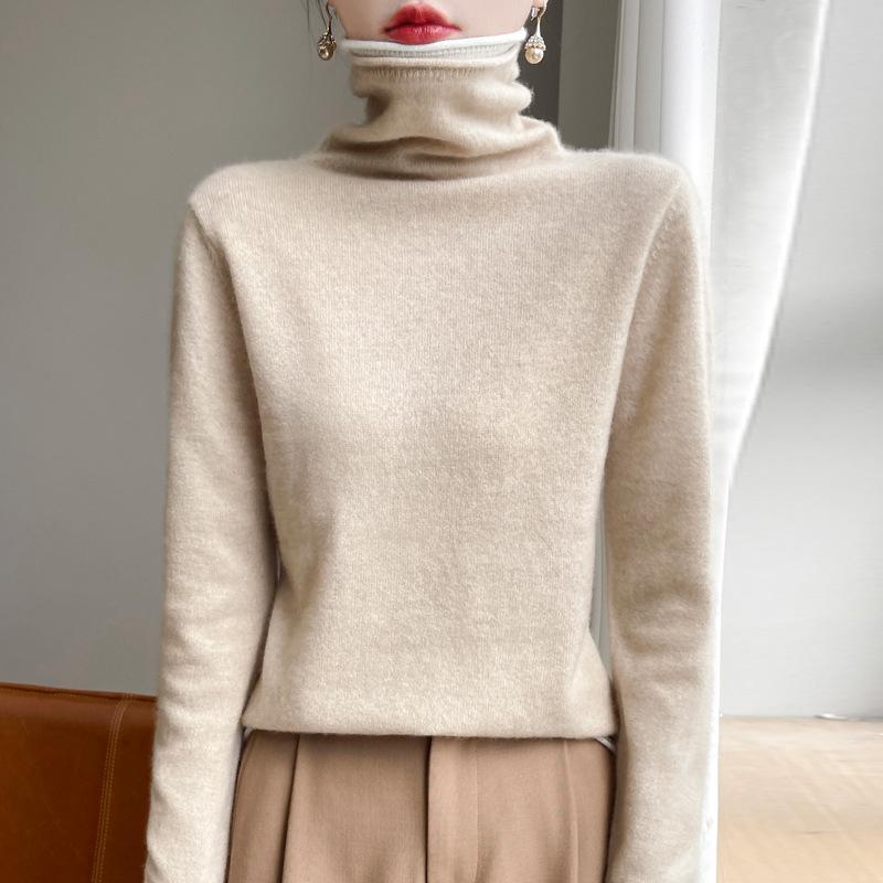 Two-piece Cardigan for Women's Autumn and Winter Style Soft and Glutinous Skin-friendly Cashmere Sweater Versatile Fashion Sweater