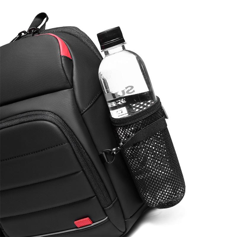 Men'S Chest Bag Sling Bags For Men Waterproof Messenger Handbags Crossbody Shoulder Bag With Usb Charging Husband Gift Bolsas