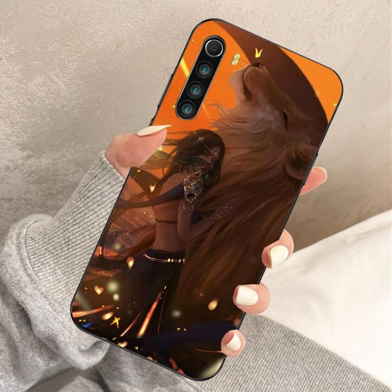 

Чехол для телефона Ghost Knife для Xiaomi Redmi Note 11 10 9T 8 7 Pro Redmi 10 9 9A 9C 8 7 6, мягкий черный чехол для телефона Redmi 7