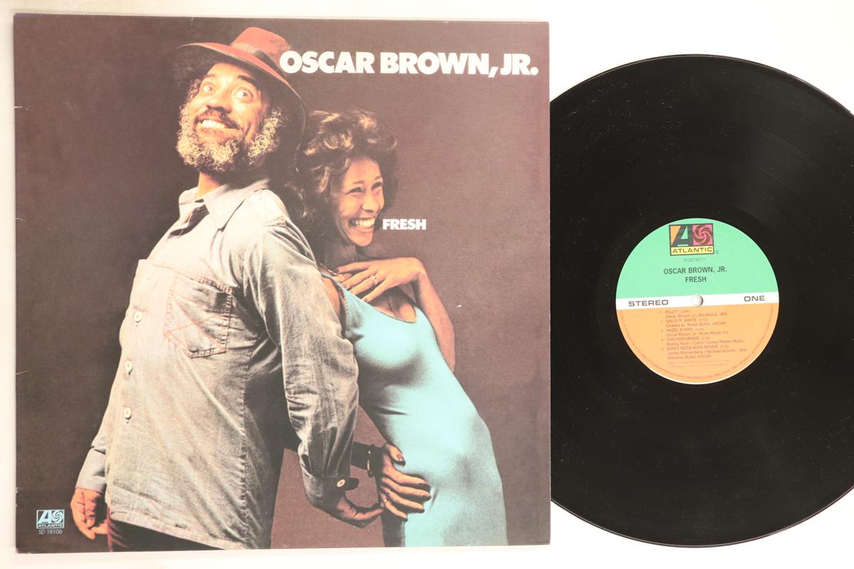 

LP Record OSCAR BROWN, JR. - Fresh 8122736771 ATLANTIC UK & Europ Jazz Used