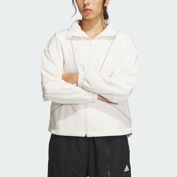 New Adidas Jacket Jackets & Coats Women's Pink White IM8972