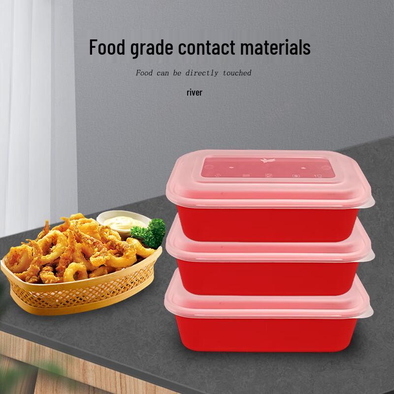 Jinmeihe King 1000ml Disposable Rectangular Meal Box