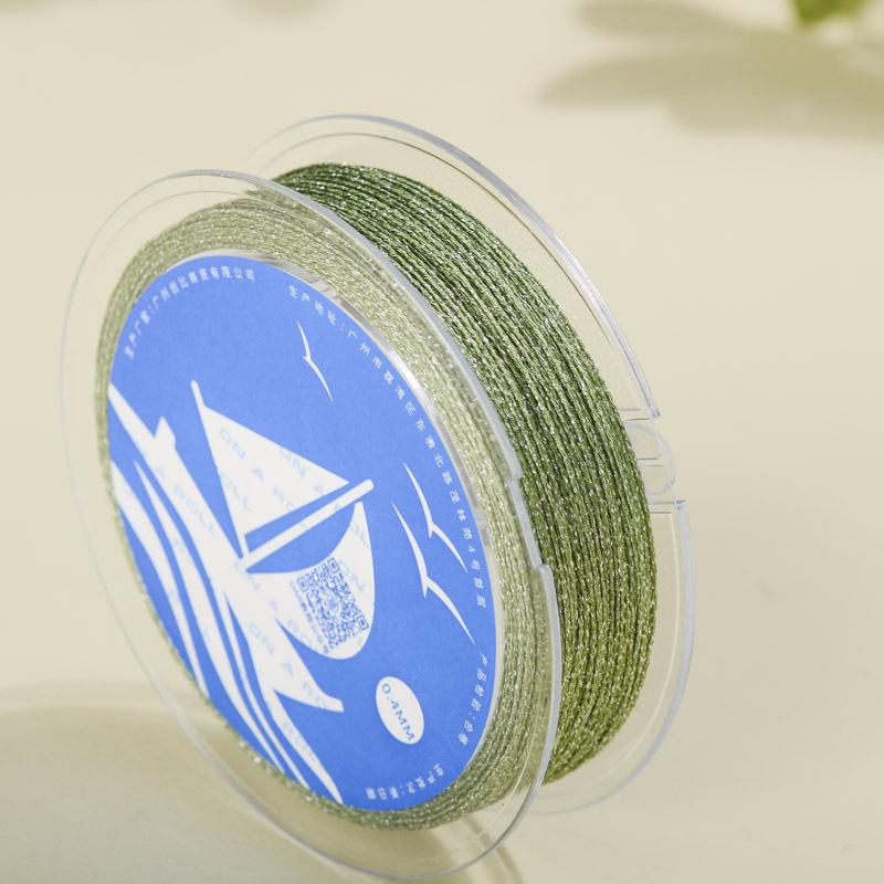 Gold/Silver Thread DIY Hand-Woven Braided Rope Bracelet Kit