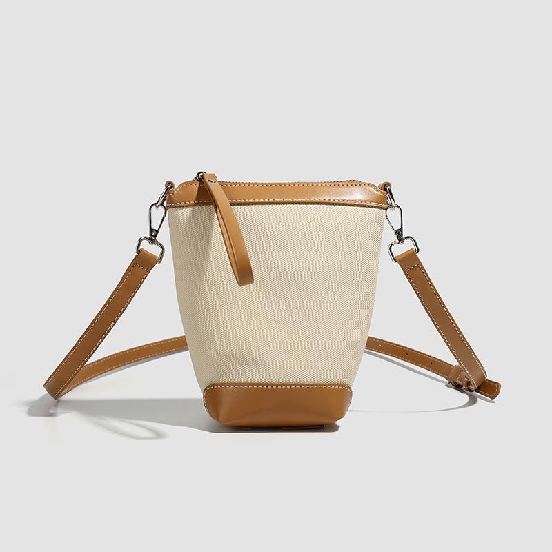 

2025 Новая Универсальная Модная Сумка Мессенджер Женская Холщовая Сумка Ведро Универсальная Премиальная Легкая Маленькая Сумка Женская Сумка