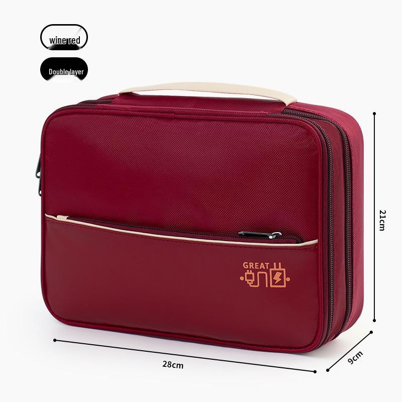 Multifunctional Outdoor Digital Storage Bag for Accessories and Chargers