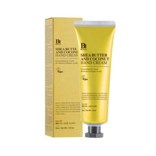 Benton Shea Butter & Coconut Hand Cream Deep Moisturizing Nourishing Care 50g