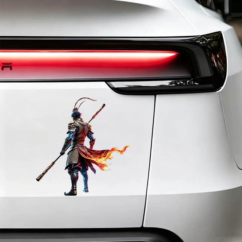 Sun Wukong Car & Motorcycle Rear Window Character Personality Stickers