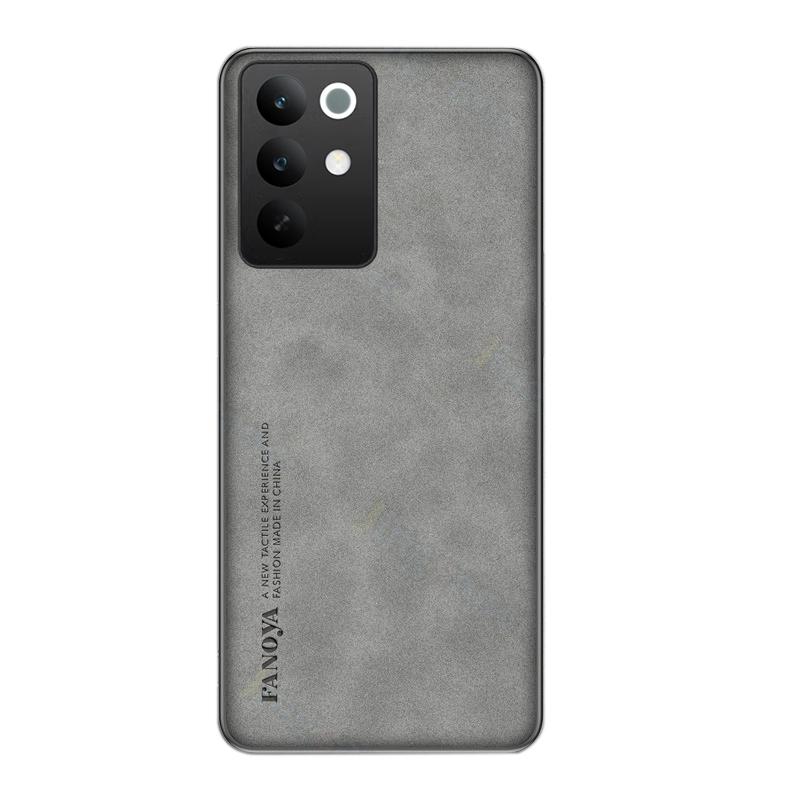 For Realme C85 Pro Case Frosted Soft Vintage Leather Anti Drop For Realme C85 Back Cover