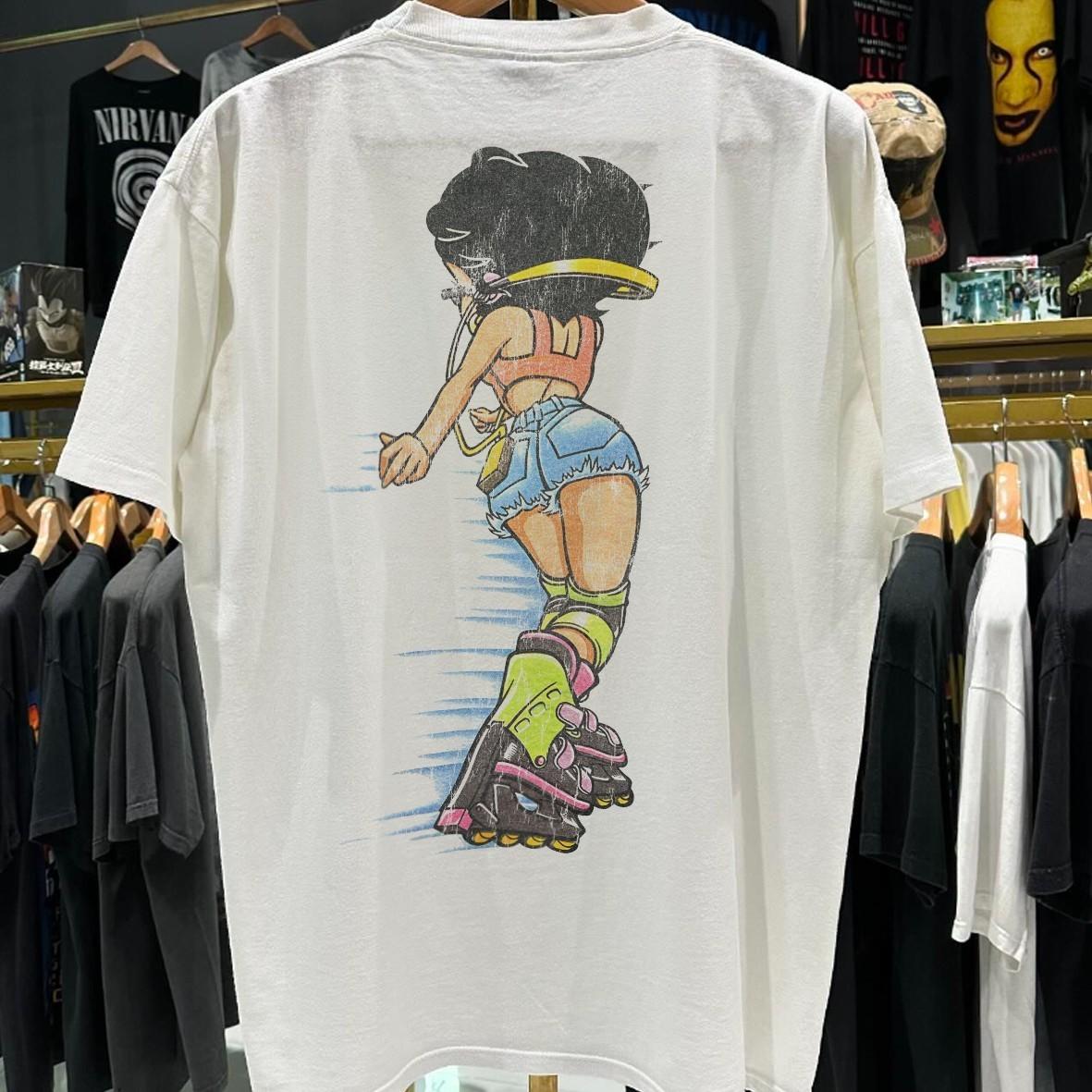 Betty Blades Promo T-Shirt White XXL 4XL