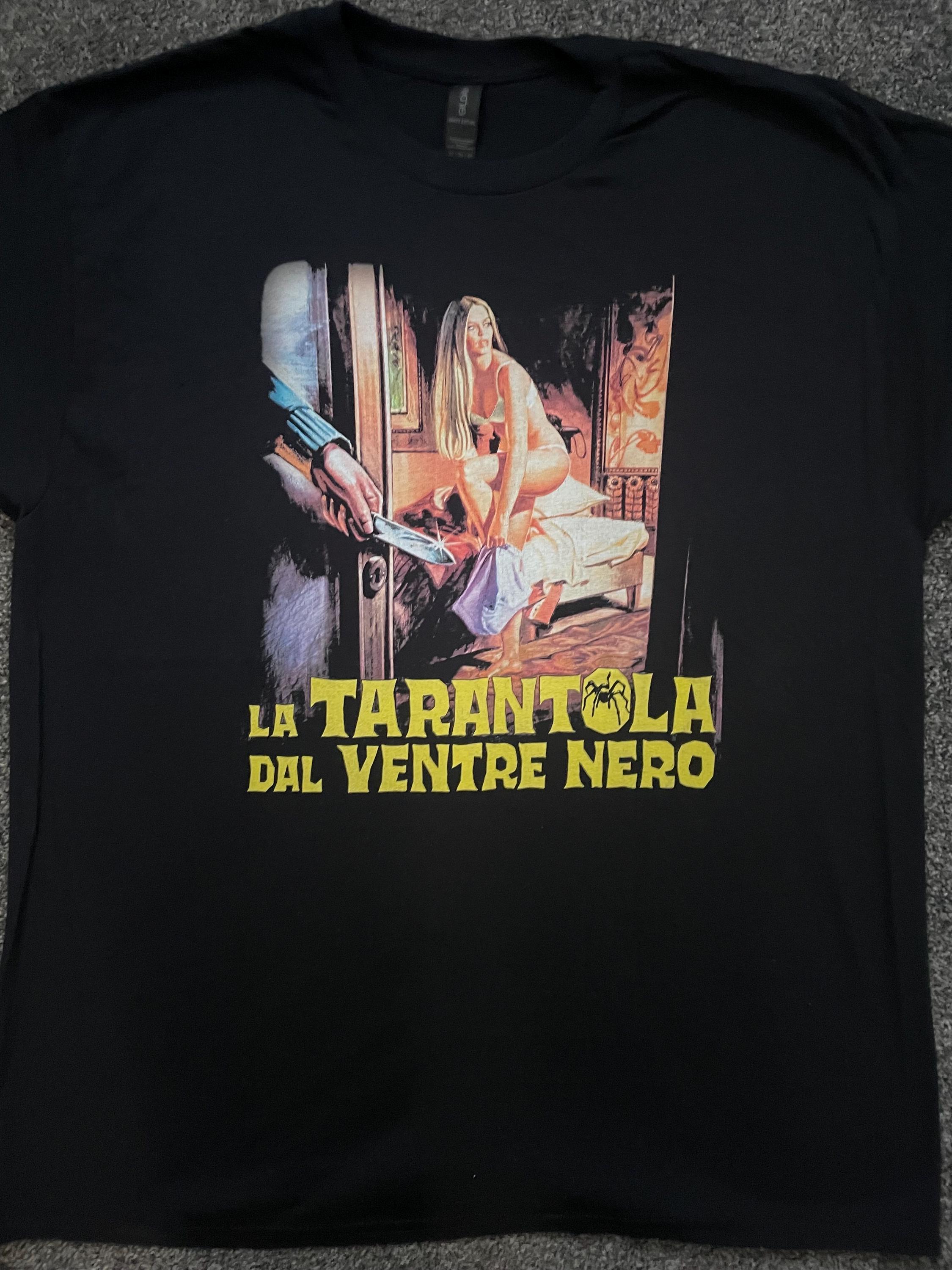 

Italian Horror Movie Mens Pure Cotton Tshirt Suitable for Both Men and Women in Summer Casual and Fashionable Tshirt as the picture14759