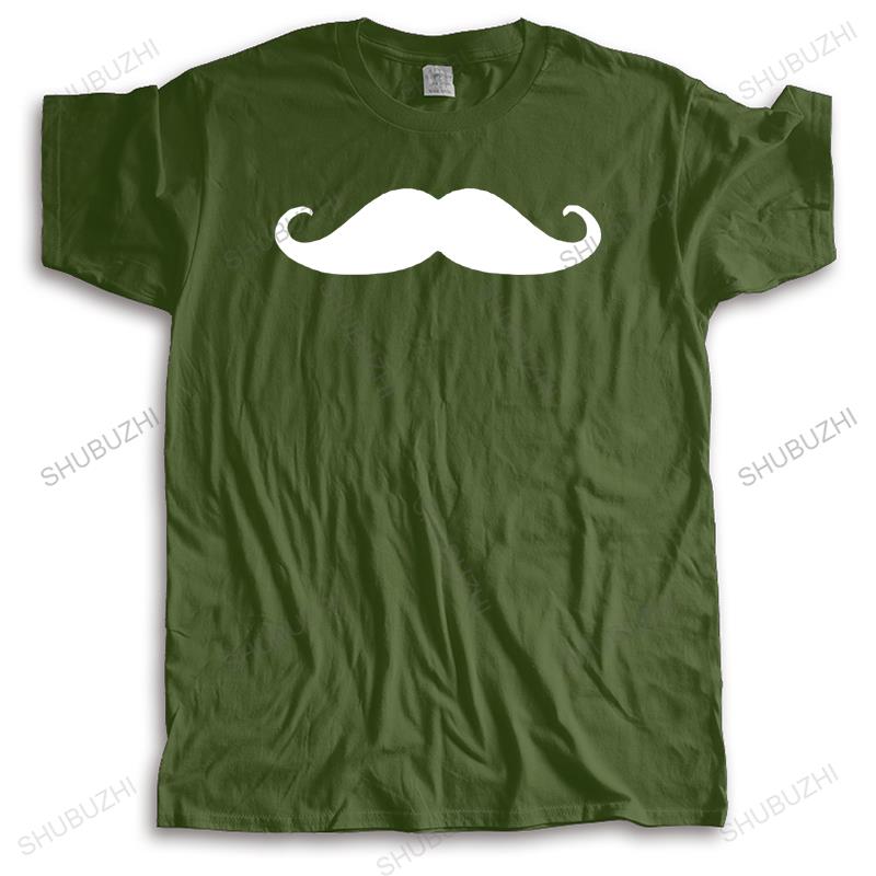 Uomo Magliette Casual Top T-shirt a maniche corte baffi t-shirt hiphop t-shirt baffi divertente magliette design barba creativa