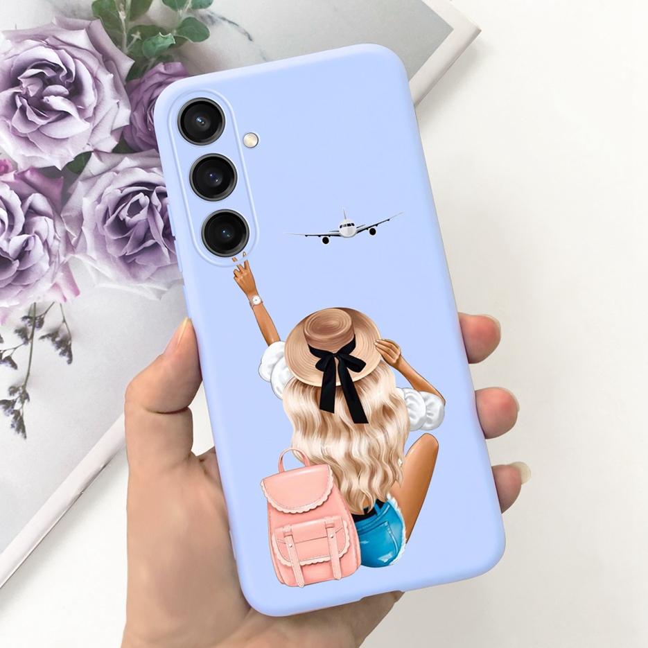 For Samsung Galaxy S24 5G Case S24 Plus New Fashion Cartoon Cover Soft Silicone Phone Case For Samsung S24 Ultra S 24 S24+ Shell