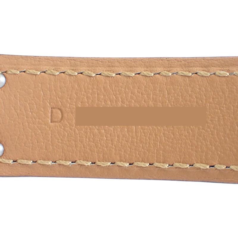 HERMES   belt beige/Etope Epsom Women