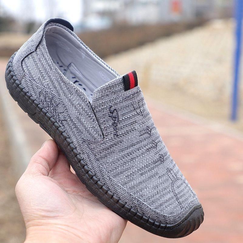 Men's Old Beijing Cloth Shoes Trend Versatile Breathable Comfortable Linen Shoes Fashion Simple Casual Shoes Shoes