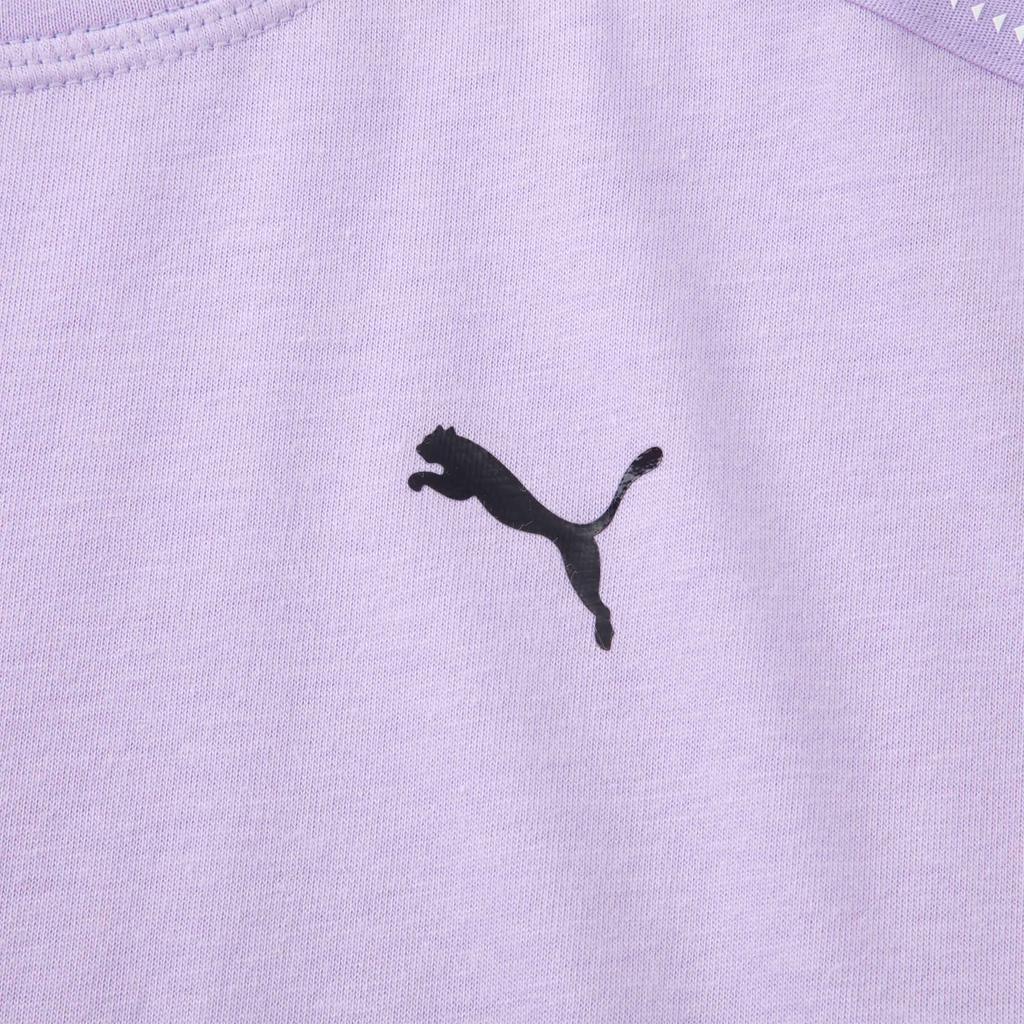 Puma Comfortable Versatile Short Sleeve T-Shirt Women tops Light-Lavender 520286-16