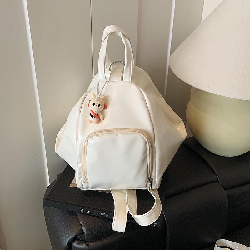 

Женская сумка-тоут большой вместимости, новая нишевая сумка-мессенджер через плечо, сумка для通勤, повседневный многофункциональный рюкзак белый