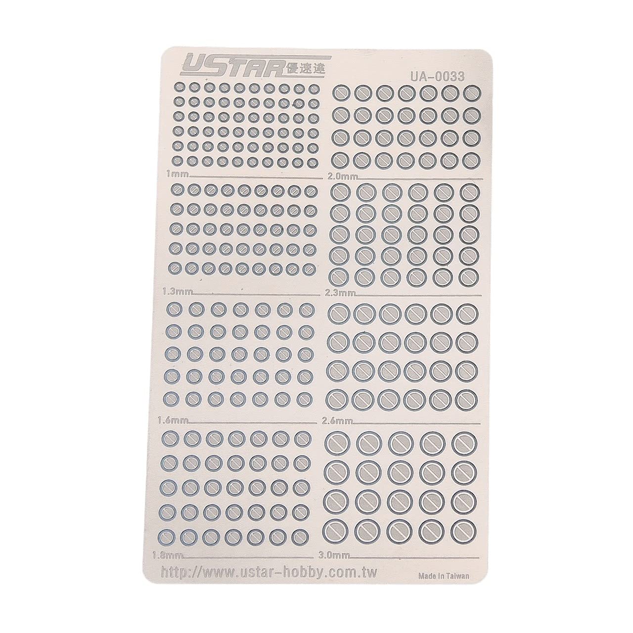 

Gunpla Robot Plastic Model Etching Mold Set (UME-STAR) Detail-Up (Type 33)