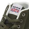 Admiral INOMER HI AD603 Size Sneakers, Unisex, Khaki, 24.0cm