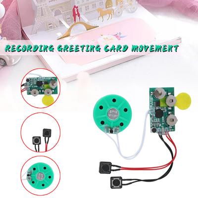 2min Aufnehmbares Sprachmodul Musik-Soundrecorder-Chip für musikalische Grußkarte