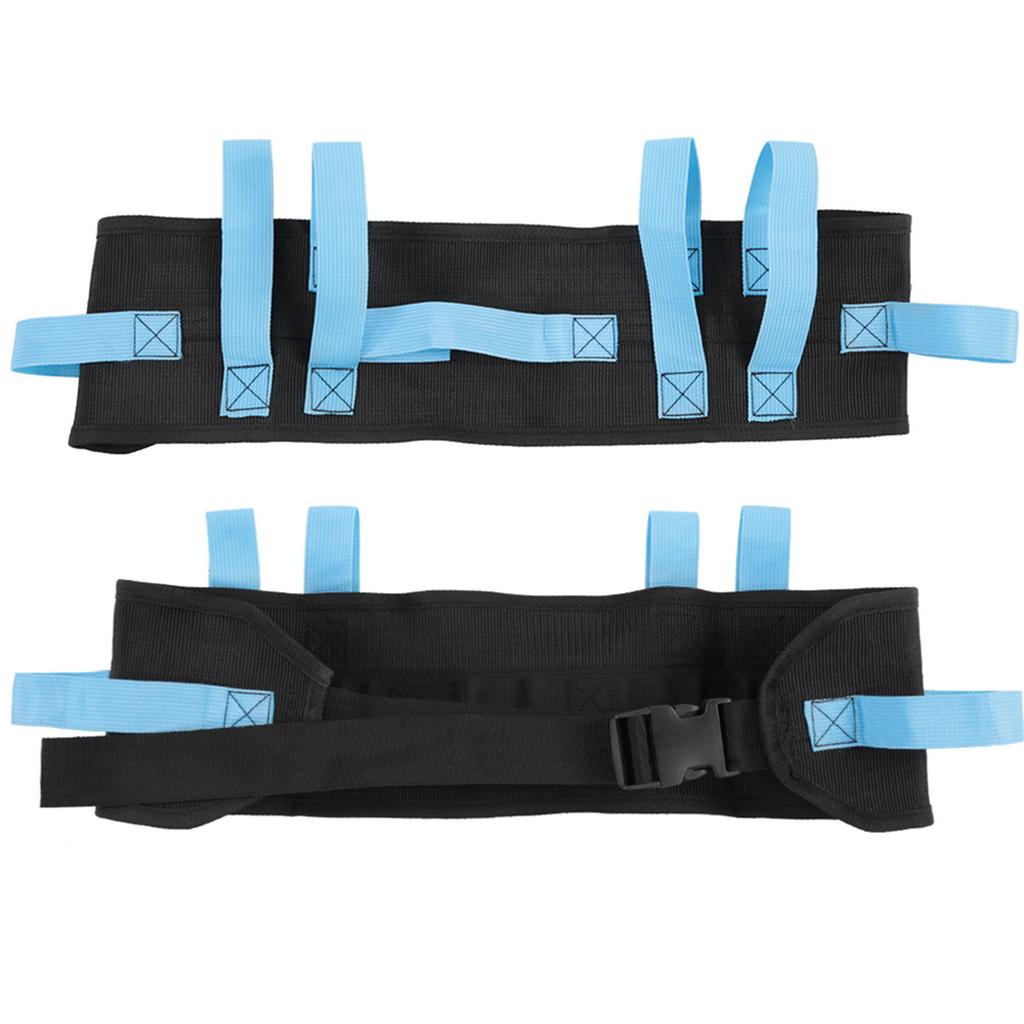 Gait Belt Transfer Walking Moving Tool with Hand Grips Quick Release Buckle Patient Safety