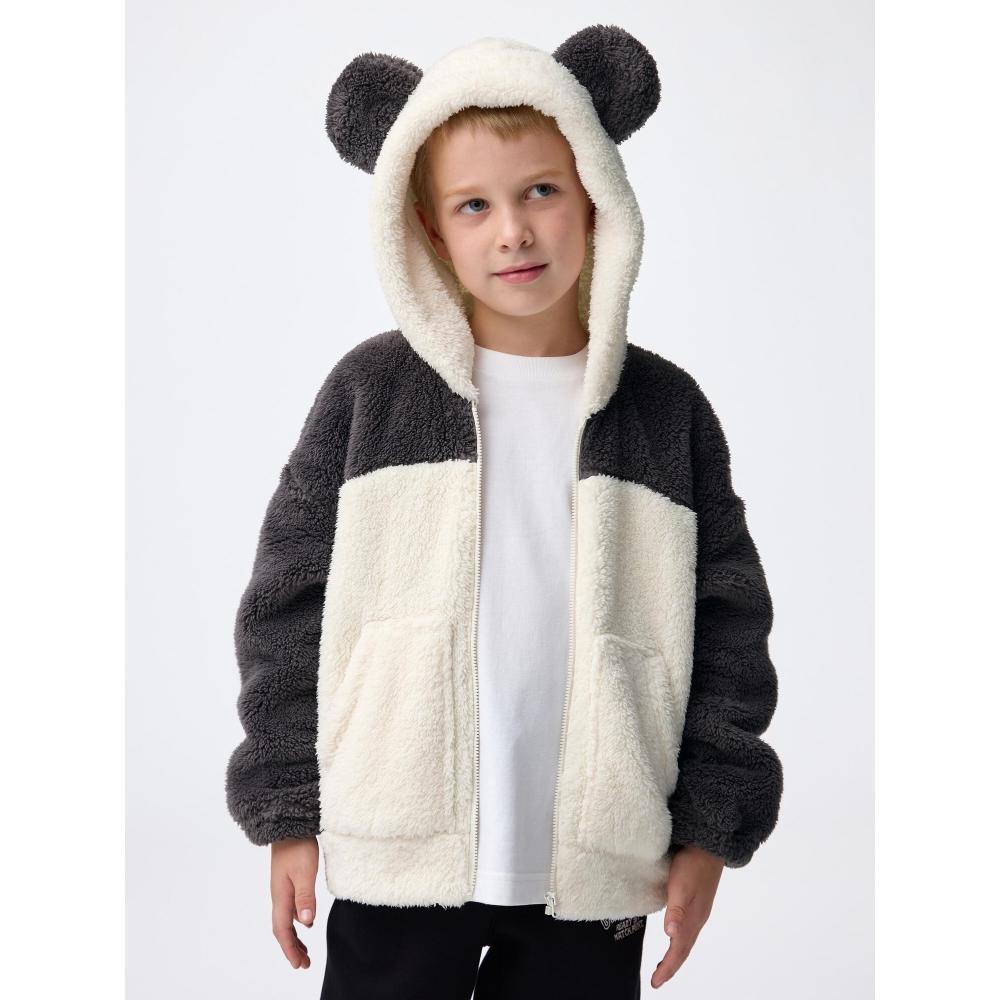 GU by Uniqlo Kinder Marshmallow Feel Full Zip Hoodie Panda