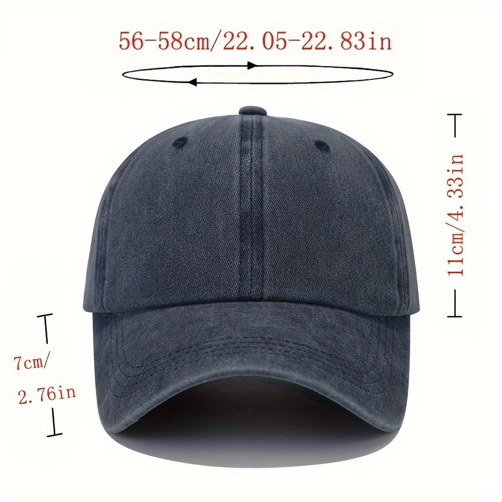 Rabbit print baseball cap retro lightweight washable cap with adjustable men's and women's casual sun protection hat