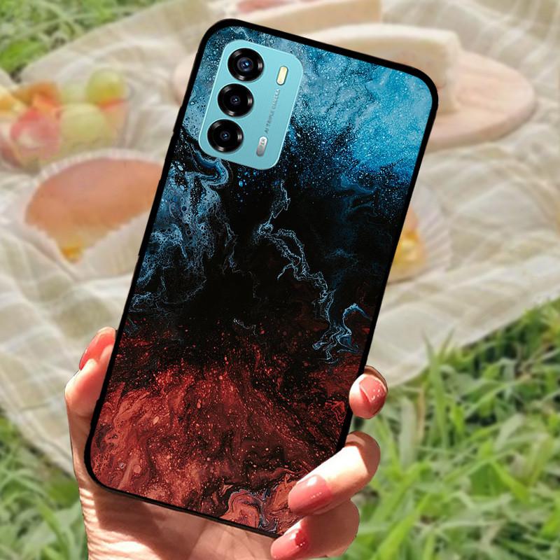 For ZTE Blade V40 Vita Case Marble Cover Shockproof Silicone Phone Cases For ZTE Blade V40 Vita V 40 Vita Back Cover Bumper
