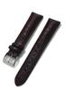 CASSIS Caiman Watch Strap for Mocha with Replacement U1108A68032020 (crocodile Leather) WOLFSBURG, 20mm, Brown, Tool,