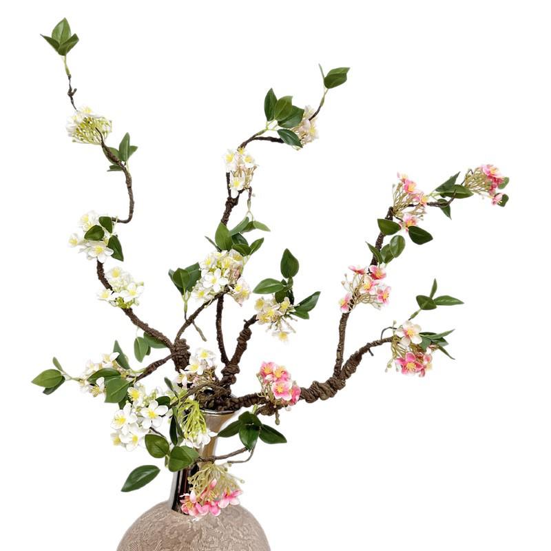 Zen Begonie & Pflaumenblüte Künstlicher Blumenast zur Dekoration
