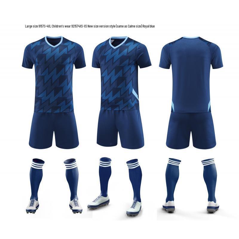 Kamei Youth & Adult Football Training Jersey Set 2XS сапфировый
