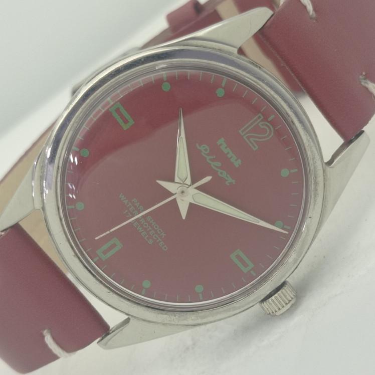 

Б/У HMT PILOT INDIAN МУЖСКИЕ МЕХАНИЧЕСКИЕ ЧАСЫ a412047-1 Sku004-a412047