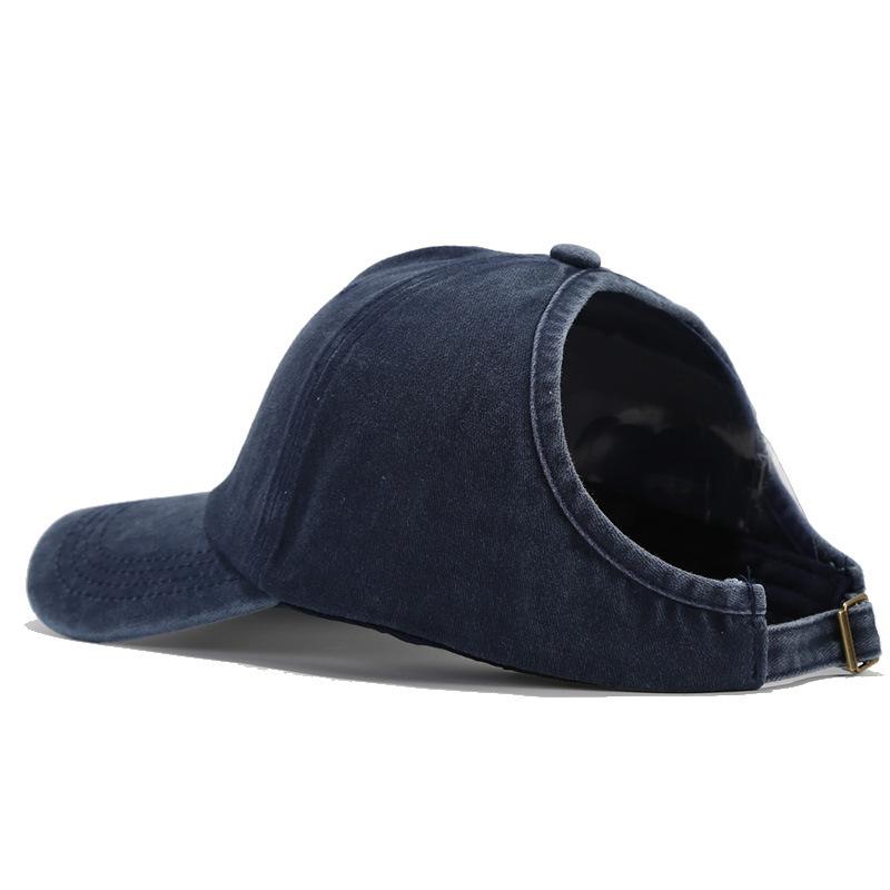 Baseballkappe für Damen mit Zopf-Design, geeignet für Outdoor-Sport, Laufen und Sonnenschutz Adjustable black