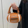Chain Shoulder Bag - A Niche Design with Unique Style, An Olive-green Bag Suitable for Playing Rugby, A Trendy Handbag