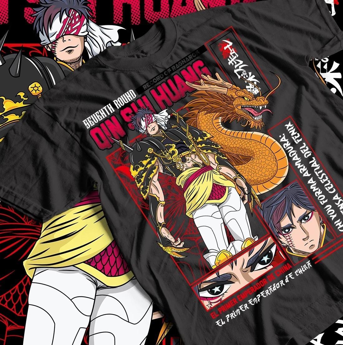 Shuumatsu no Valkyrie - Qin Shi Huang T-Shirt Unisex Shirt, Japanese , Qin Shi L