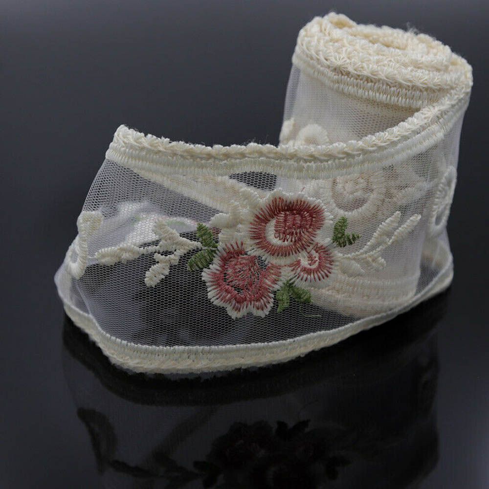 Dress Accessories Decoration Garments Craft Wedding Flowers DIY Lace Ribbon Embroidered Lace Trims