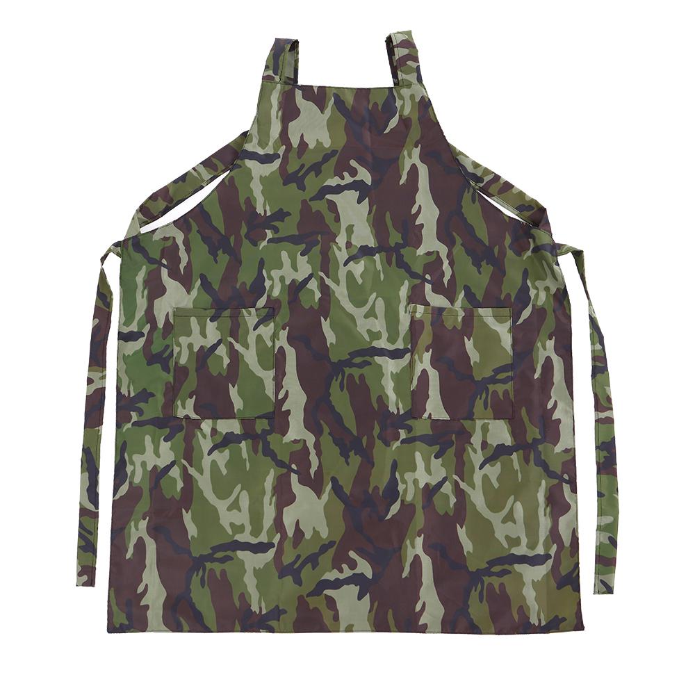 

Профессиональный парикмахерский плащ, водонепроницаемый камуфляжный узор, парикмахерский фартук, ткань для стрижки волос, парикмахерский халат унисекс с 2 карманами