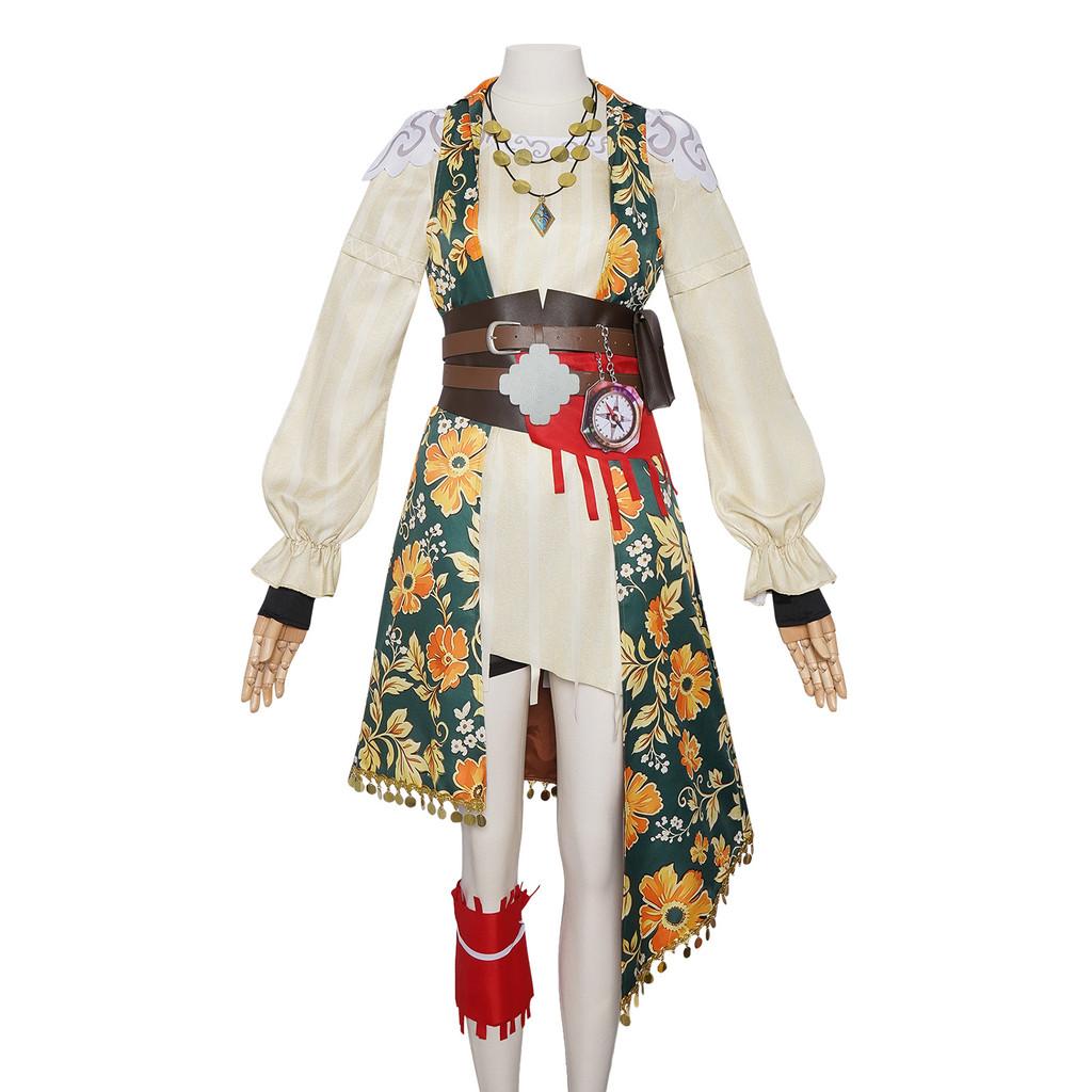 Sea Of Remnants Cosplay Costume For Halloween With Polyester Game Stage Attire