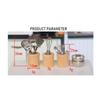 Miniature Kitchen Utensils Set 1:12 Scale Dollhouse Cookware Tools Dollhouse Kitchen Decoration Micro Scene Pretend Play