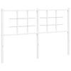 Replacement Headboard Metal White 135 Cm
